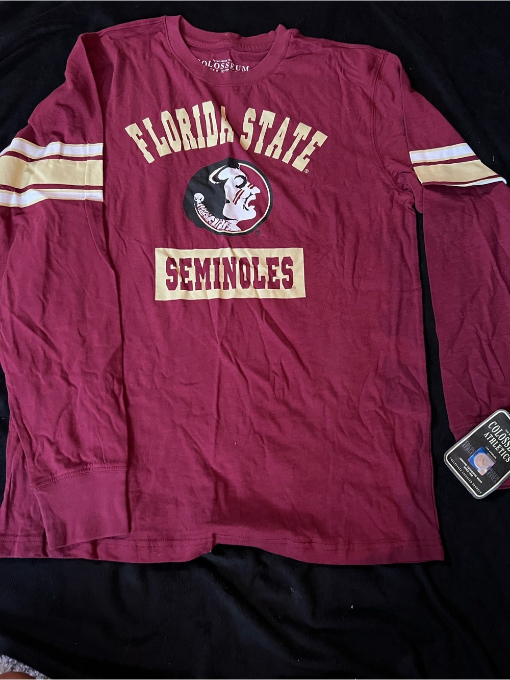 Florida State Seminoles Long Sleeve Tee - Garnet